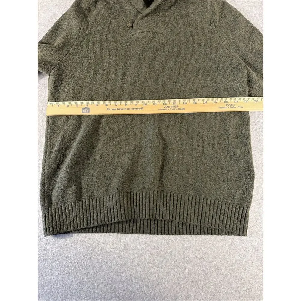Banana Republic Dark Green Sweater, Size L, Heavyweight